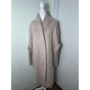 Scanlan Theodore Pink Mohair Sweater Coat Sz One size